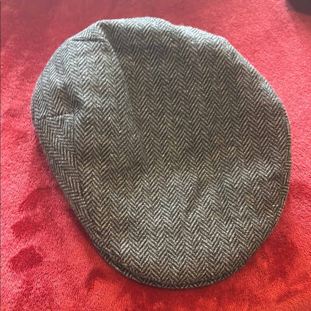 Woolrich Gray Herringbone Cap